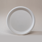 Plato Liso #10 de Bagazo de Caña 500 con Pzs