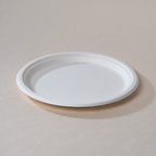 Plato Liso #10 de Bagazo de Caña 500 con Pzs