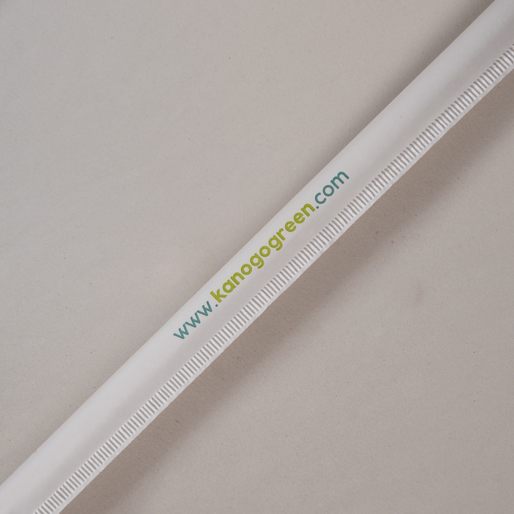Popote de CPLA 21 cm con Estuche de Papel con 2000 Pzs