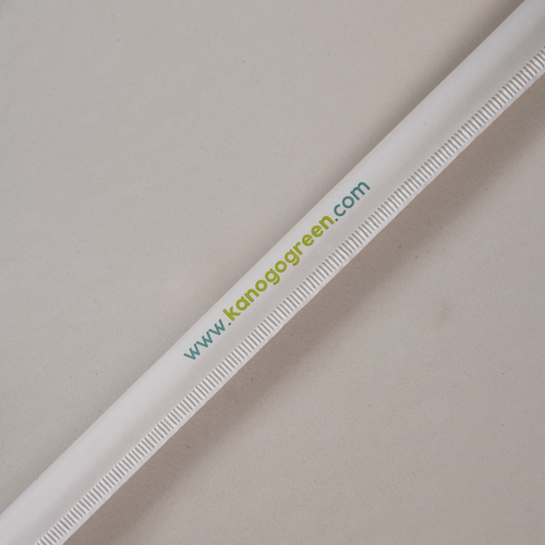Popote de CPLA de 21 cm con Estuche de Papel con 2000 Pzs