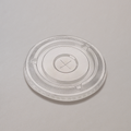 Tapa Plana Transparente de PLA para Vaso de 12 y 16 oz con 1000 Pzs