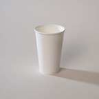 Vaso Térmico de 16 oz de Papel de Bambú con Recubrimiento de PLA con 1000 pzs